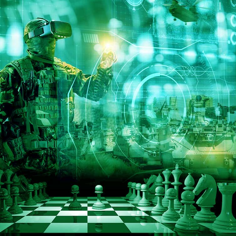 Chess game played by artificial intelligence and Human 